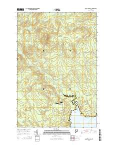 Socatean Bay 2014 topographic map thumbnail