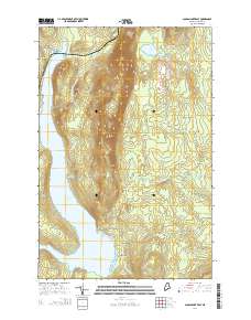 Scopan Lake East 2014 topographic map thumbnail