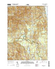 Steep Falls 2014 topographic map thumbnail
