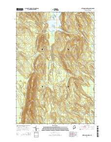 Stetson Mountain 2014 topographic map thumbnail