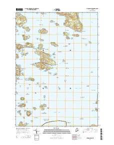 Stinson Neck 2014 topographic map thumbnail
