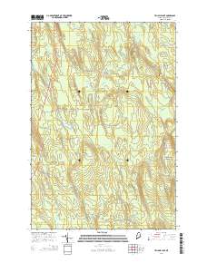 Ten Mile Lake 2014 topographic map thumbnail