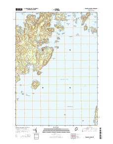 Tenants Harbor 2014 topographic map thumbnail
