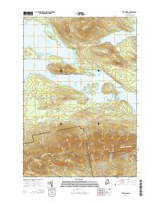 The Horns 2014 topographic map thumbnail