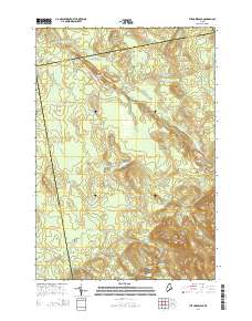 The Horseback 2014 topographic map thumbnail