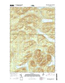 Third Musquacook Lake 2014 topographic map thumbnail