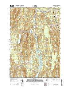 Turner Center 2014 topographic map thumbnail