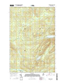 Turner Pond 2014 topographic map thumbnail