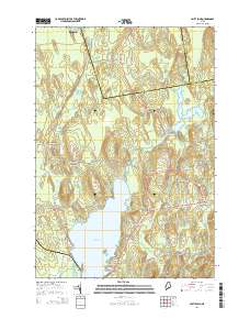 Unity Pond 2014 topographic map thumbnail