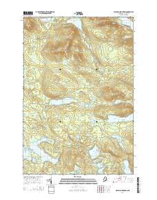 Wadleigh Mountain 2014 topographic map thumbnail