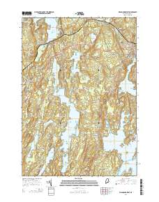 Waldoboro West 2014 topographic map thumbnail