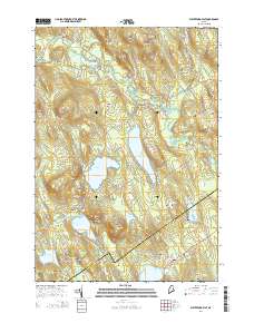 Waterford Flat 2014 topographic map thumbnail