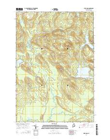 Weir Pond 2014 topographic map thumbnail