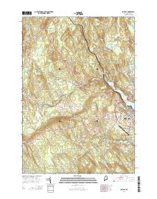 Belfast 2014 topographic map thumbnail