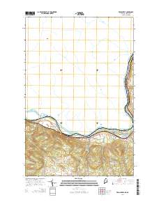 Frenchville 2014 topographic map thumbnail