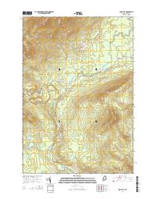 Quill Hill 2014 topographic map thumbnail