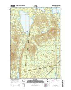 Ragged Mountain 2014 topographic map thumbnail