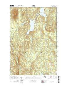 Shin Pond 2014 topographic map thumbnail