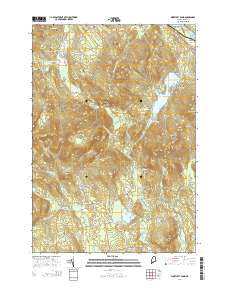 Worthley Pond 2014 topographic map thumbnail