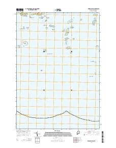 Drisko Island 2014 topographic map thumbnail