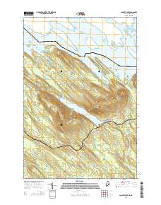 Lambert Lake 2014 topographic map thumbnail