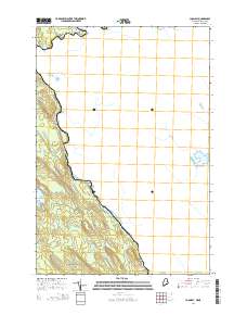 Loon Bay 2014 topographic map thumbnail