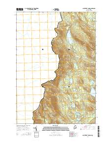 Northwest Pond 2014 topographic map thumbnail