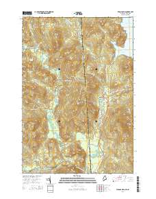 Wilsons Mills 2014 topographic map thumbnail