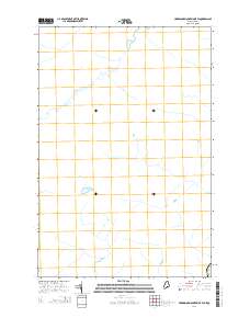 Hardwood Mountain OE W 2014 topographic map thumbnail