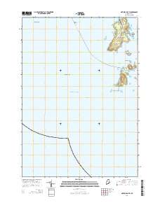Matinicus OE W 2014 topographic map thumbnail