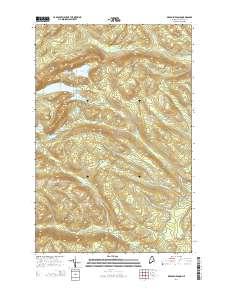 Deboullie Pond 2014 topographic map thumbnail