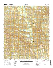 Almeria 2014 topographic map thumbnail