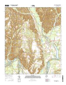 Autaugaville 2014 topographic map thumbnail
