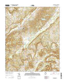 Blountsville 2014 topographic map thumbnail