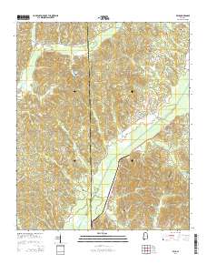Belk 2014 topographic map thumbnail