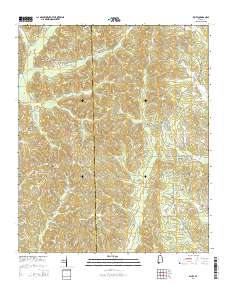 Bluff 2014 topographic map thumbnail
