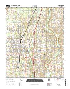 Athens 2014 topographic map thumbnail