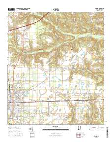 Atmore 2014 topographic map thumbnail