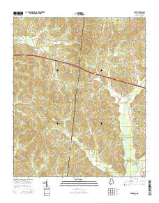 Bexar 2014 topographic map thumbnail