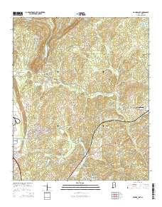 Bounds Lake 2014 topographic map thumbnail