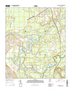 Aliceville South 2014 topographic map thumbnail