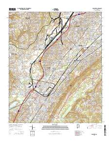 Bessemer 2014 topographic map thumbnail