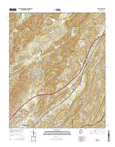 Argo 2014 topographic map thumbnail