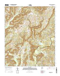 Arkadelphia 2014 topographic map thumbnail