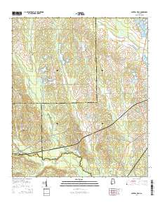 Central Mills 2014 topographic map thumbnail