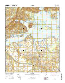 Centre 2014 topographic map thumbnail