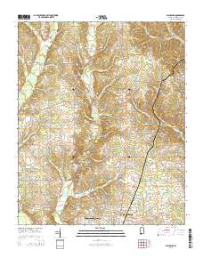 Blackburn 2014 topographic map thumbnail