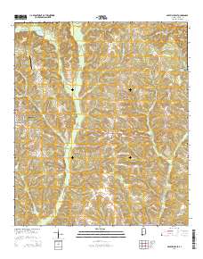 Abbeville East 2014 topographic map thumbnail