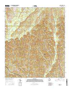 Ansley 2014 topographic map thumbnail