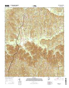 Beatrice 2014 topographic map thumbnail
